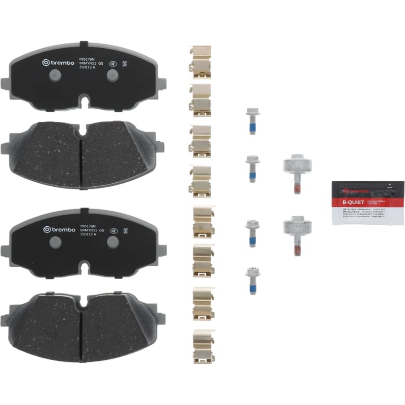 Brembo OE — Brembo 20-22 Volkswagen Atlas/ Volkswagen Atlas Cross Sport Front NAO Brake Pad