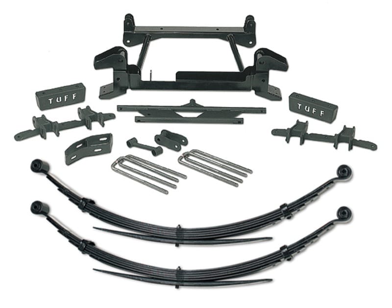 Tuff Country — Tuff Country 88-98 Chevy Truck K1500 4x4 4in Lift Kit with Rear Leaf Springs (SX6000 Shocks)
Complete Kit (w/o Sh