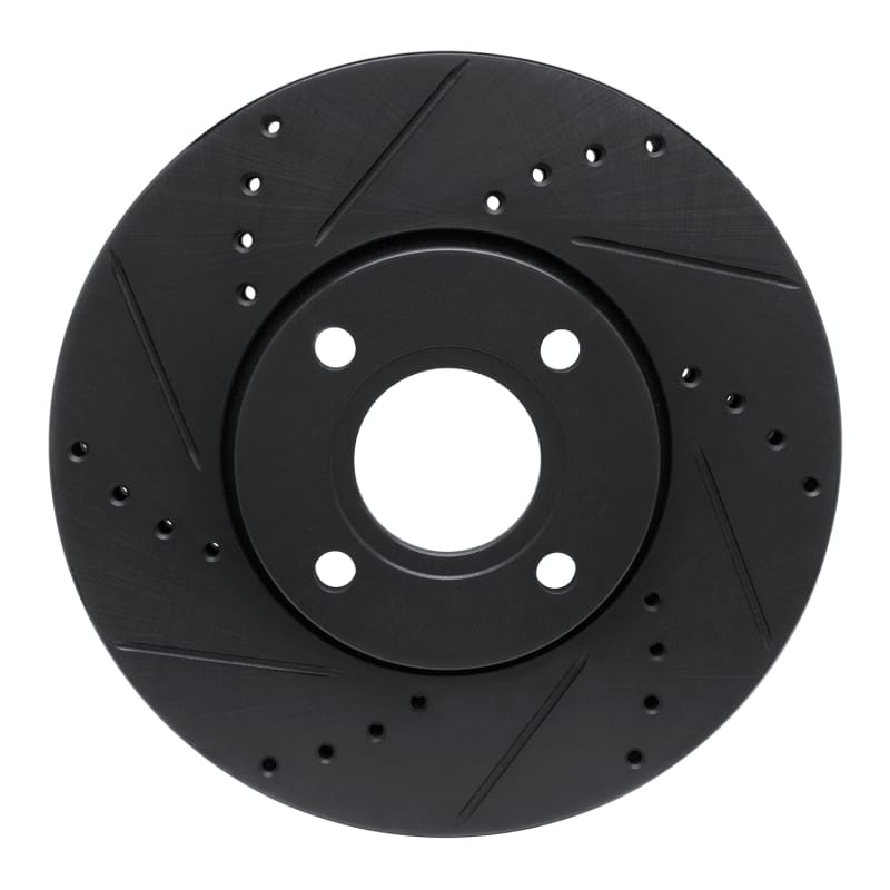 R1 Concepts — R1 13-16 Ford Ecosport (Mexico) Front Left Drilled & Slotted Black Brake Rotor
R1 Brake Rotor Drill