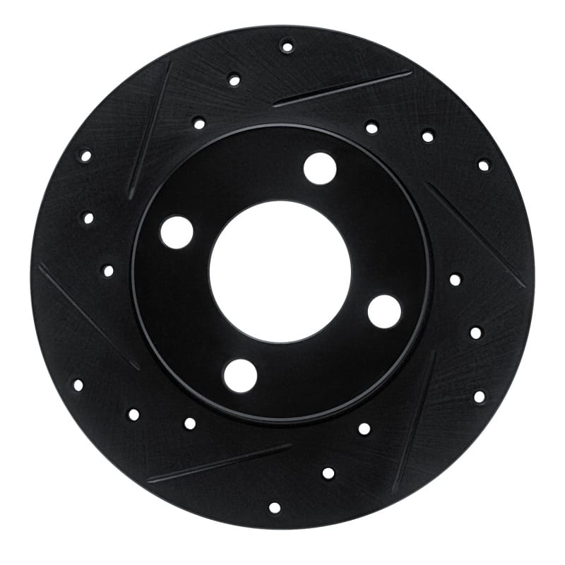R1 Concepts — R1 78-85 Audi 5000 Front Left Drilled & Slotted Black Brake Rotor
R1 Brake Rotor Drill