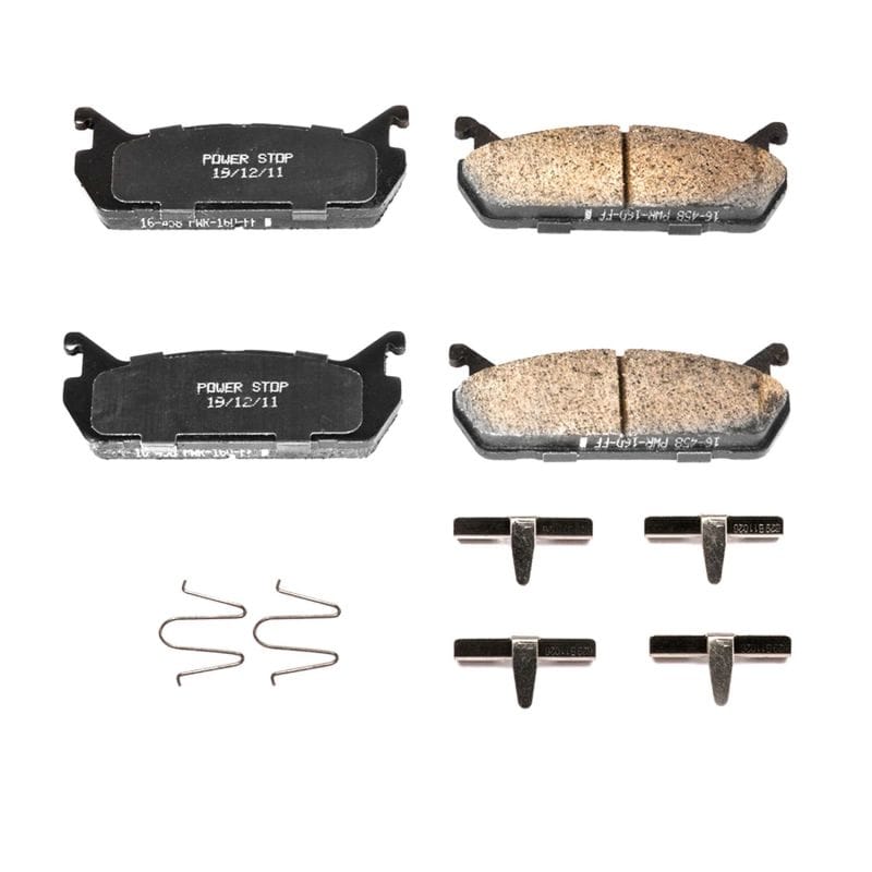 PowerStop — Power Stop 91-96 Ford Escort Rear Z17 Evolution Ceramic Brake Pads w/Hardware
Z17 Brake Pads