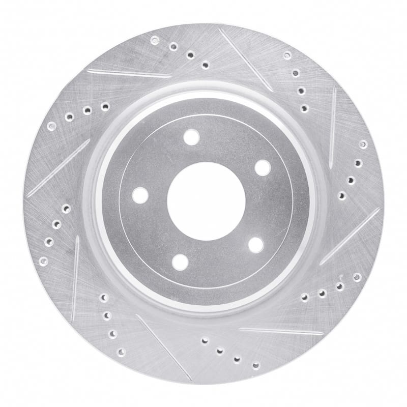 R1 Concepts — R1 2006-2013 Chevrolet Corvette Rear Right Drilled & Slotted Silver Brake Rotor
R1 Brake Rotor Drill