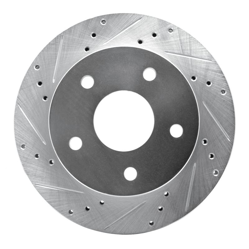 R1 Concepts — R1 00-01 Dodge Ram 1500 Pickup Front Left Drilled & Slotted Silver Brake Rotor
R1 Brake Rotor Drill