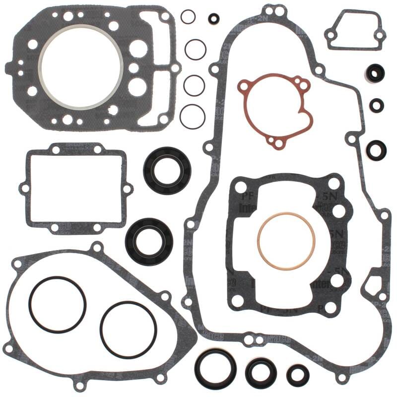 Vertex Pistons — Vertex Gaskets 87-88 Kawasaki KXF250 Tecate Complete Gasket Kit w/ Oil Seals