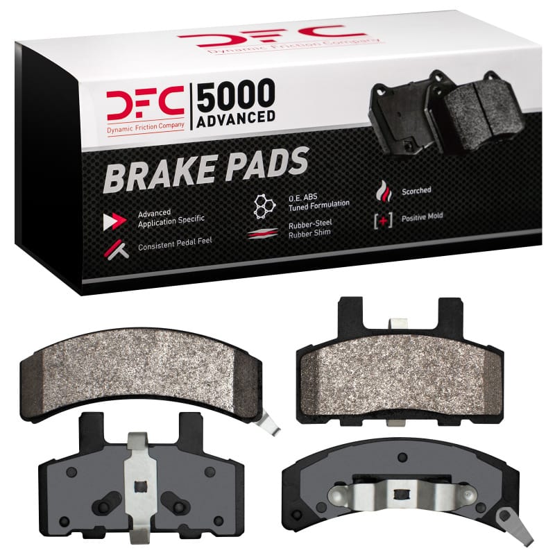DFC — DFC 88-02 Cadillac Commercial Chassis Front 5000 Advanced Semi Metallic Brake Pads
DFC Brake Pad Set