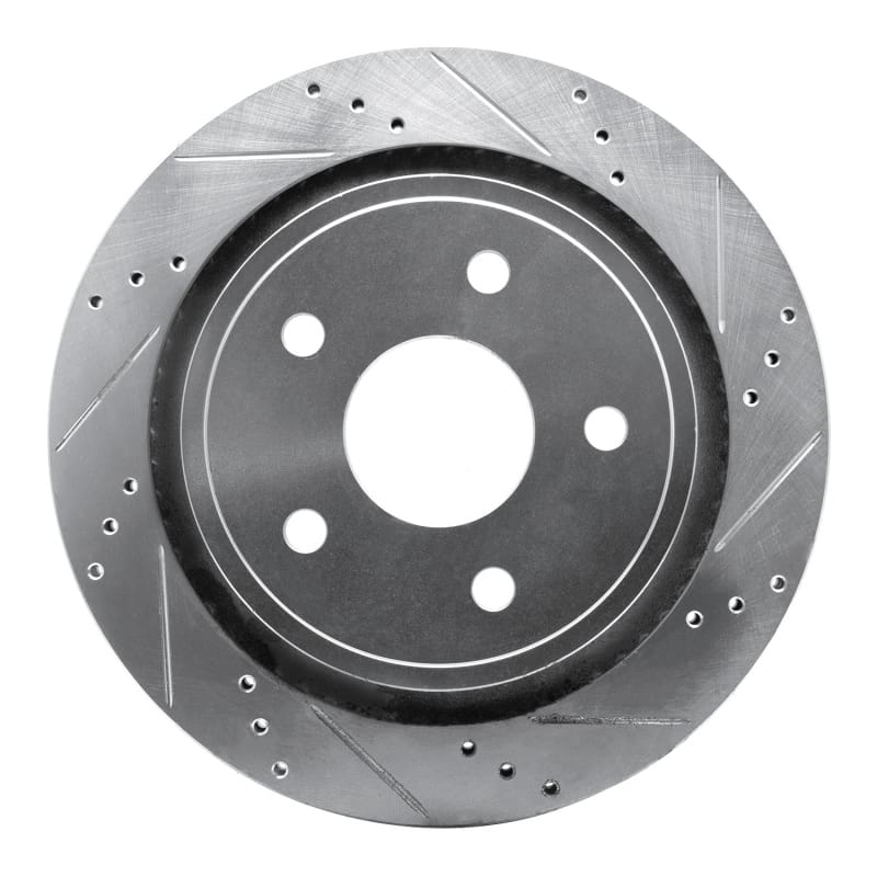 R1 Concepts — R1 02-24 Chrysler ASPEN Rear Right Drilled & Slotted Silver Brake Rotor
R1 Brake Rotor Drill