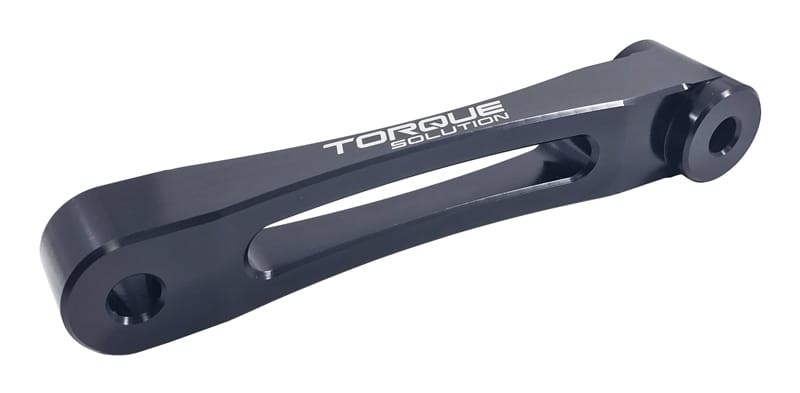 Torque Solution — Torque Solution Solid Billet Pitch Stop Tranny Mount: Subaru - Black