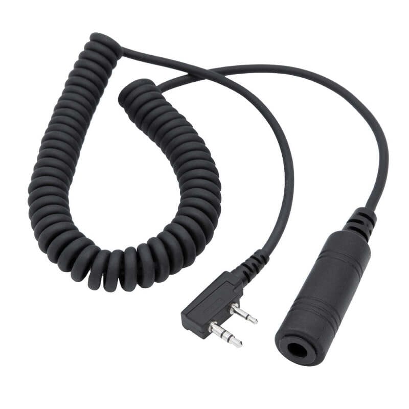 Rugged Radios — Rugged Radios OFFROAD Headset / Helmet Coil Cord Cable for Rugged Radios and Kenwood Radios