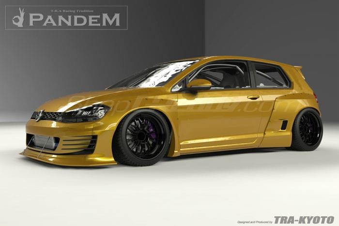 GReddy — GReddy 2015+ Volkswagen Golf GTI MK7 3-DR Pandem Front Fenders