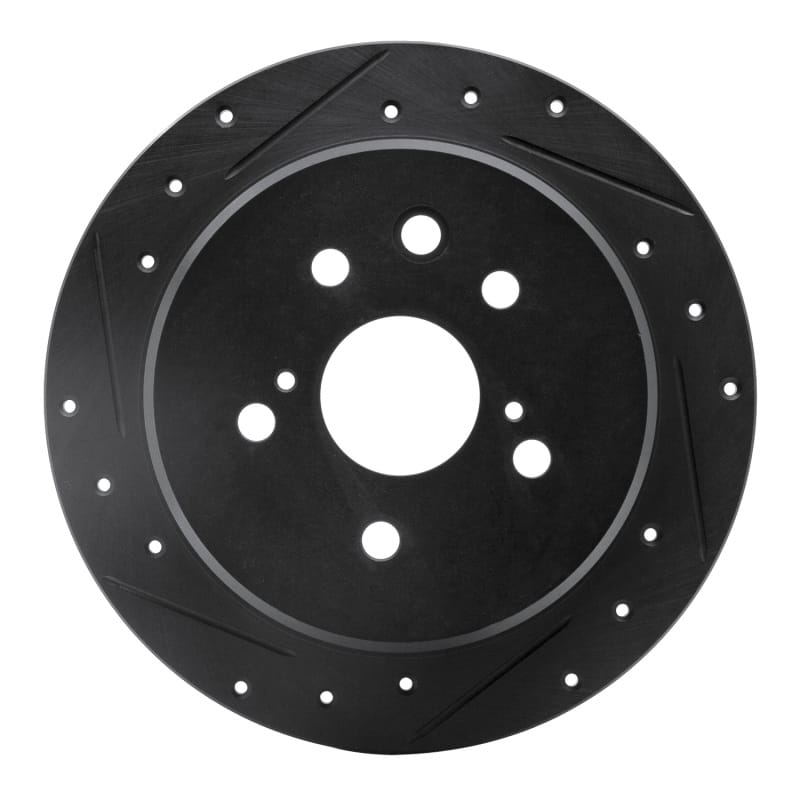 R1 Concepts — R1 06-15 Lexus IS250 Rear Left Drilled & Slotted Black Brake Rotor
R1 Brake Rotor Drill