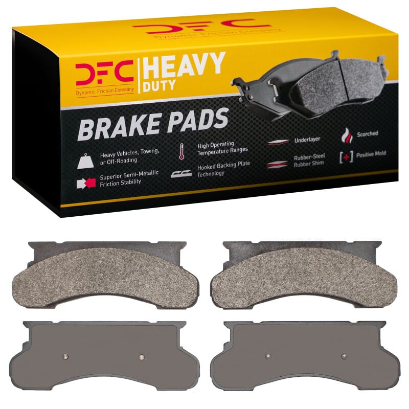 DFC — DFC 75-94 Ford F-350 2WD (Excl Super Duty) Front Heavy Duty Pads - Semi Metallic
DFC Brake Pad Set