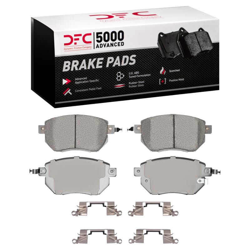 DFC — DFC 03-11 Infiniti FX35 Front 5000 Advanced Ceramic Brake Pads and Hardware Kit
DFC Brake Pad Set