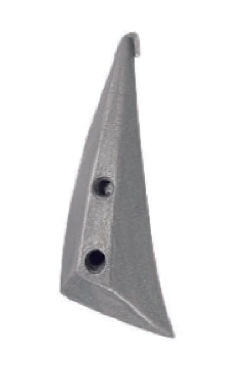 Gaerne — Gaerne GP1 Slider Replacement Front (Silver)