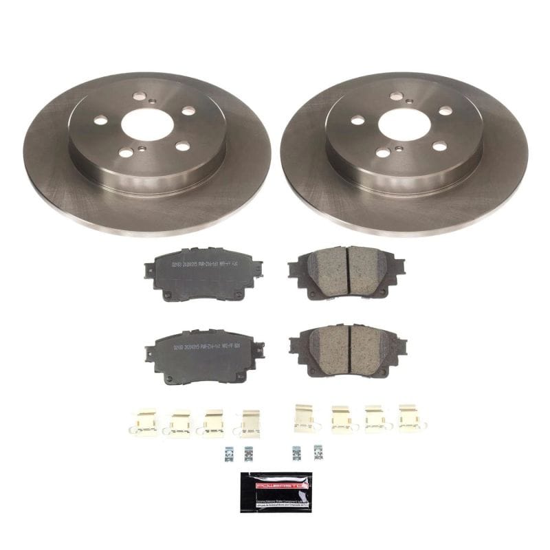 PowerStop — Power Stop 2019 Toyota Corolla Rear Autospecialty Brake Kit
