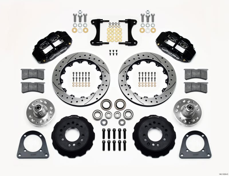 Wilwood — Wilwood Narrow Superlite 6R Front Hub Kit 12.88in Drilled TCI-IFS 71-78 (Pinto Based)
BRAKE KIT