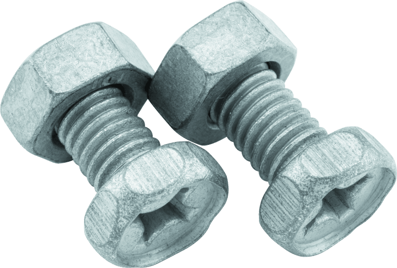 BikeMaster — Battery Bolt 6 x 12mm Bolt/Hex Nut (1 Set)