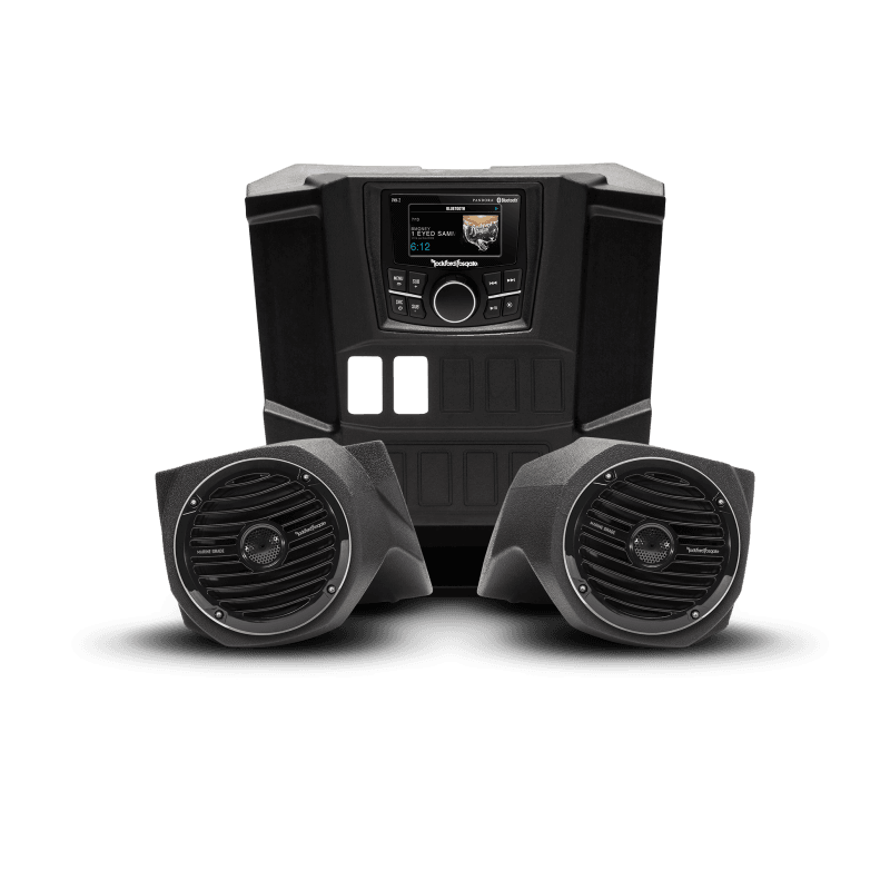 Rockford Fosgate UTV — Rockford Fosgate 15-17 Polaris Ranger Stereo and Front Lower Speaker Kit (Gen-1)