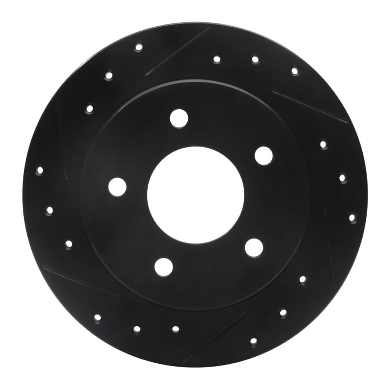 R1 Concepts — R1 88-94 Buick Regal Rear Left Drilled & Slotted Black Brake Rotor
R1 Brake Rotor Drill