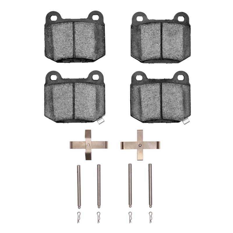DFC — DFC 03-25 Infiniti G35 Rear 5000 Advanced Low Metallic Brake Pads and Hardware Kit
DFC Brake Pad Set