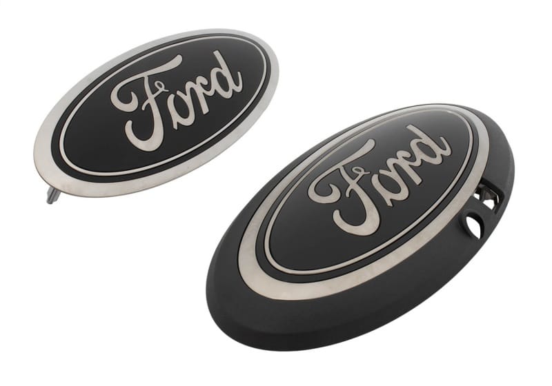 Ford Racing — Ford Racing 21-22 Ford F-150 Black Oval Kit w/Camera Provision
Emblem