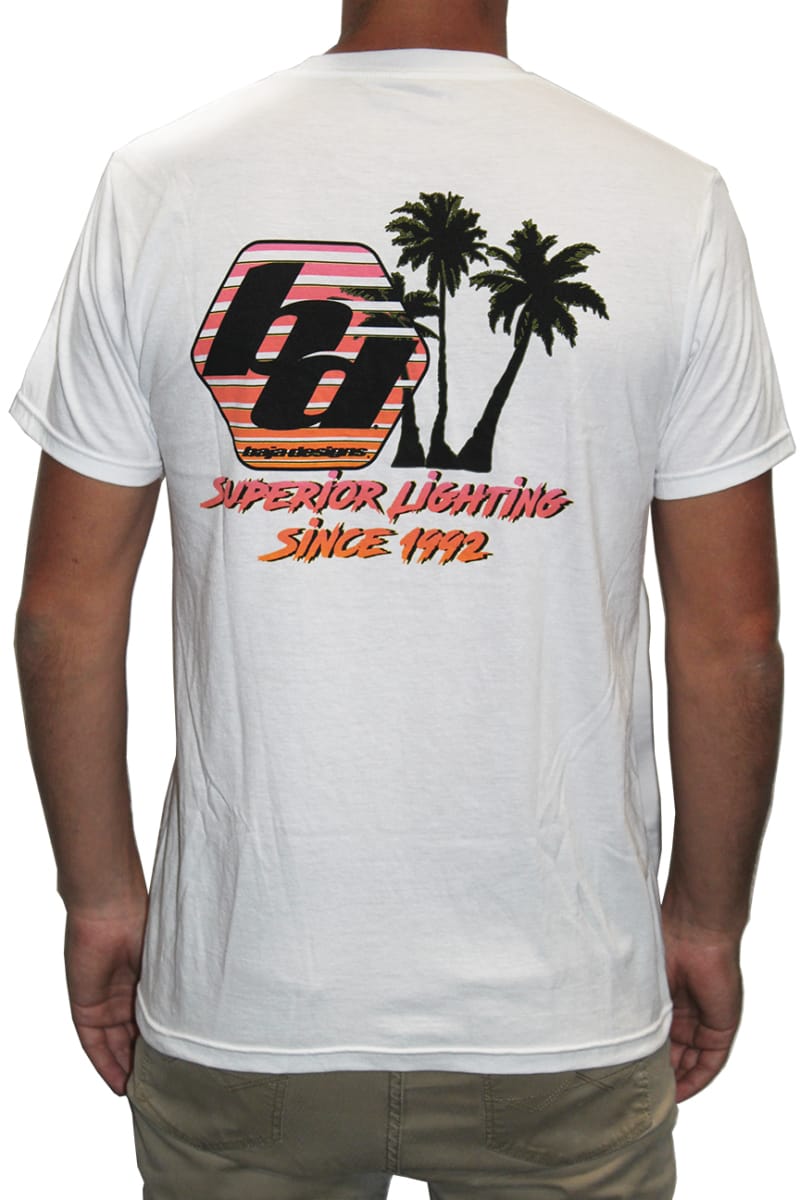 Baja Designs — Baja Designs Shirt Superior 90ss Quality BD Medium White