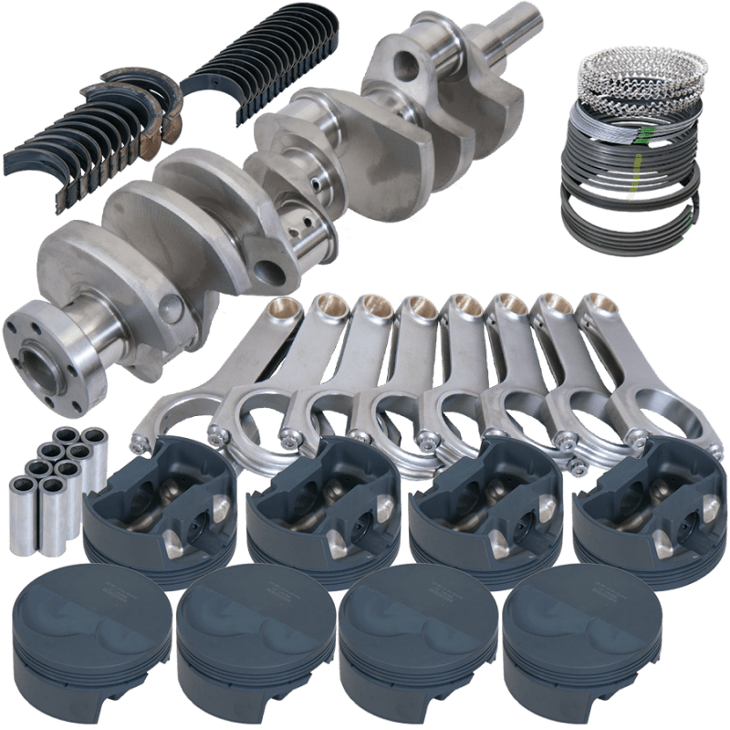 Eagle — Eagle Ford 302 TW Heads 3.400in Crank 5.400in H-Beam -6cc Flat Top 4.040in Pistons Rotating Assembly
Competition Assembly