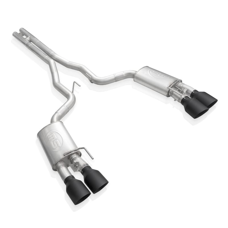 Stainless Works — Stainless Works 2020 Ford GT500 Legend Catback H-Pipe Exhaust Factory Connect - Black Tips
Exhaust System