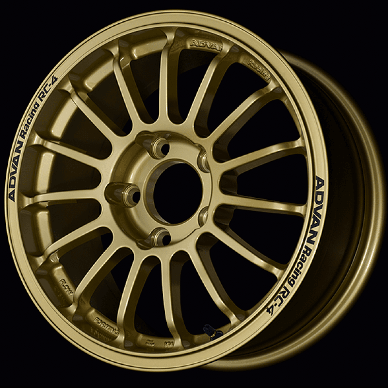 Advan — Advan RC-4 15x6.5 / +38 Offset / 4x100 / 63mm Bore / Rally Gold