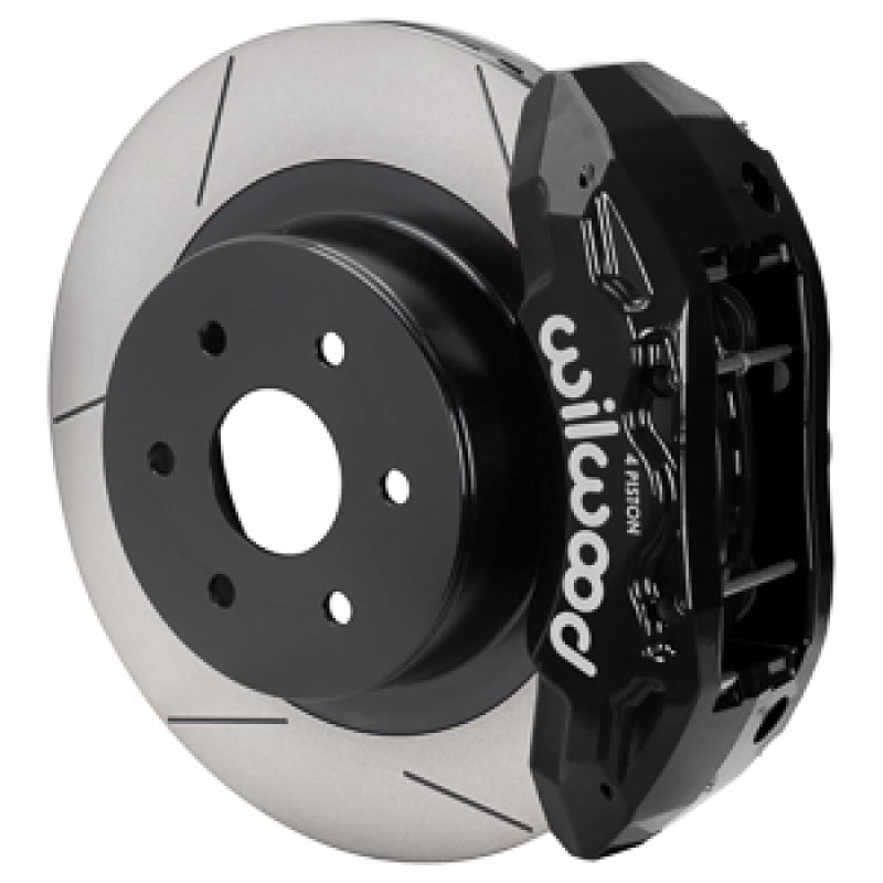 Wilwood — Wilwood 99-18 Chevy Silverado/GMC Sierra 16x1.25 Slotted Rotor TX4R 4 Piston Rear Brake Kit
