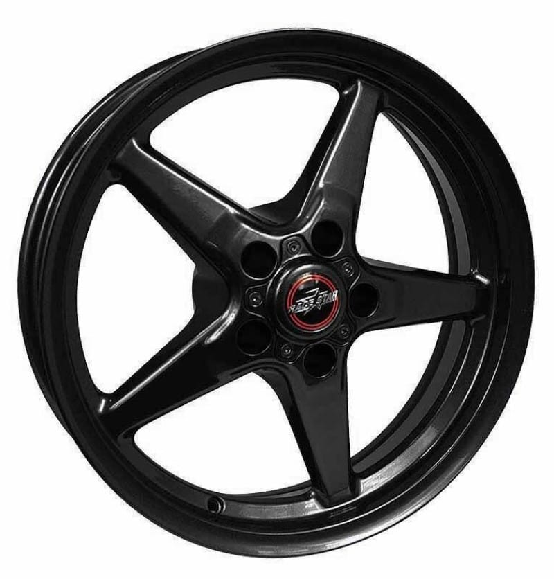 Race Star — Race Star 92 Drag Star Bracket Racer 17x7 5x120BC 4.25BS Gloss Black Wheel