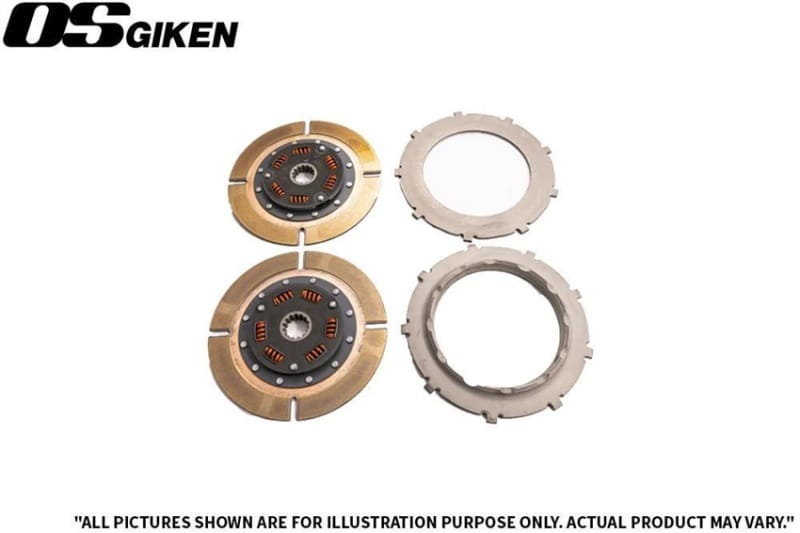 OS Giken — OS Giken Toyota Supra MA70 7MGTE TR Twin Plate Clutch Overhaul Kit A