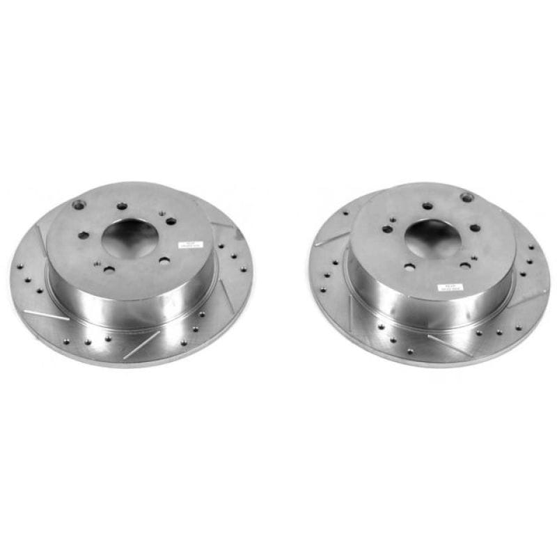PowerStop — Power Stop 04-08 Mitsubishi Endeavor Rear Evolution Drilled & Slotted Rotors - Pair
PowerStop XPR