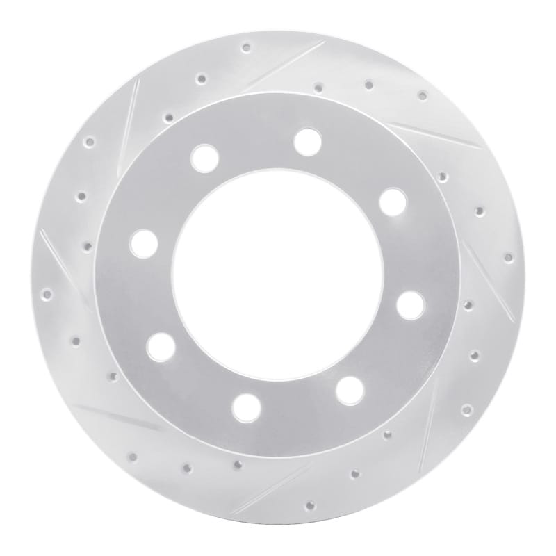 R1 Concepts — R1 99-07 Ford E-150 Rear Left Drilled & Slotted Silver Brake Rotor
R1 Brake Rotor Drill