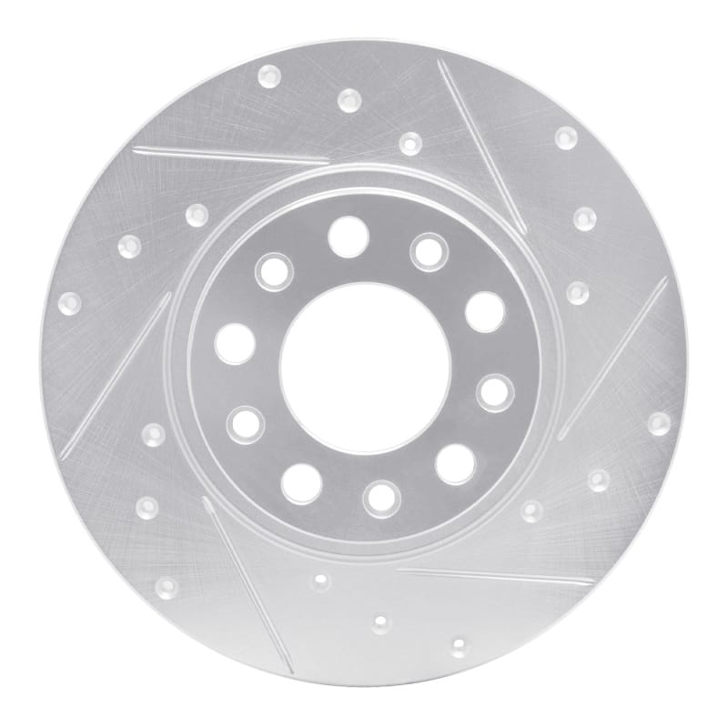 R1 Concepts — R1 14-22 Chrysler 200 Rear Right Drilled & Slotted Silver Brake Rotor
R1 Brake Rotor Drill