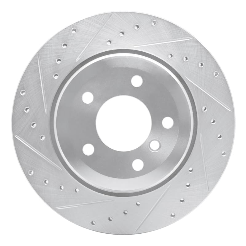 R1 Concepts — R1 04-10 BMW 525i (Mexico) Rear Left Drilled & Slotted Silver Brake Rotor
R1 Brake Rotor Drill