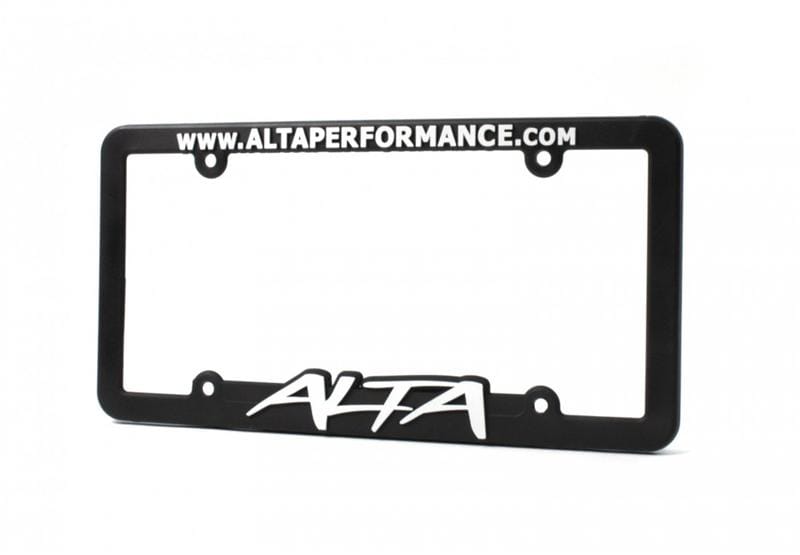 Alta — ALTA Plastic License Plate Frame