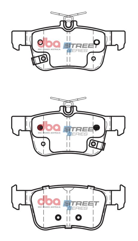 DBA — DBA 17-21 Honda Civic Si Rear Street Series Brake Pads
Brake Pad