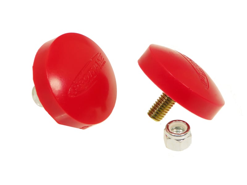 Prothane — Prothane Universal Bump Stop 11/16X2 Button - Red
BUMP STOPS