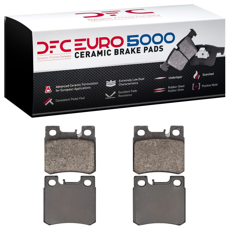 DFC — DFC 87-00 Mercedes-Benz 400E Rear Euro 5000 Ceramic Brake Pads
DFC Brake Pad Set
