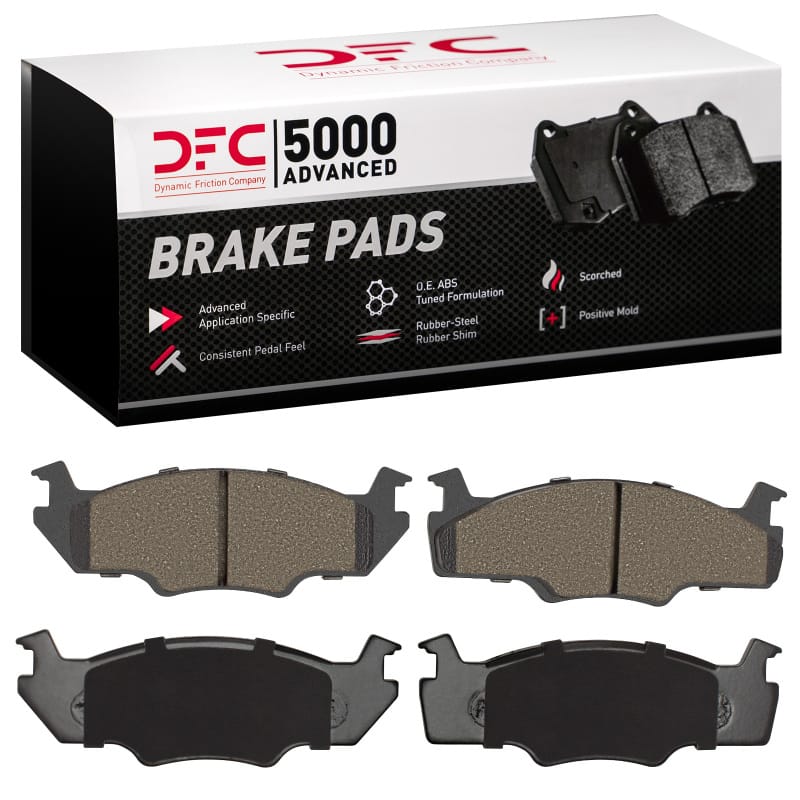 DFC — DFC 80-84 Volkswagen Rabbit/SCIROCCO Front 5000 Advanced Semi Metallic Brake Pads
DFC Brake Pad Set
