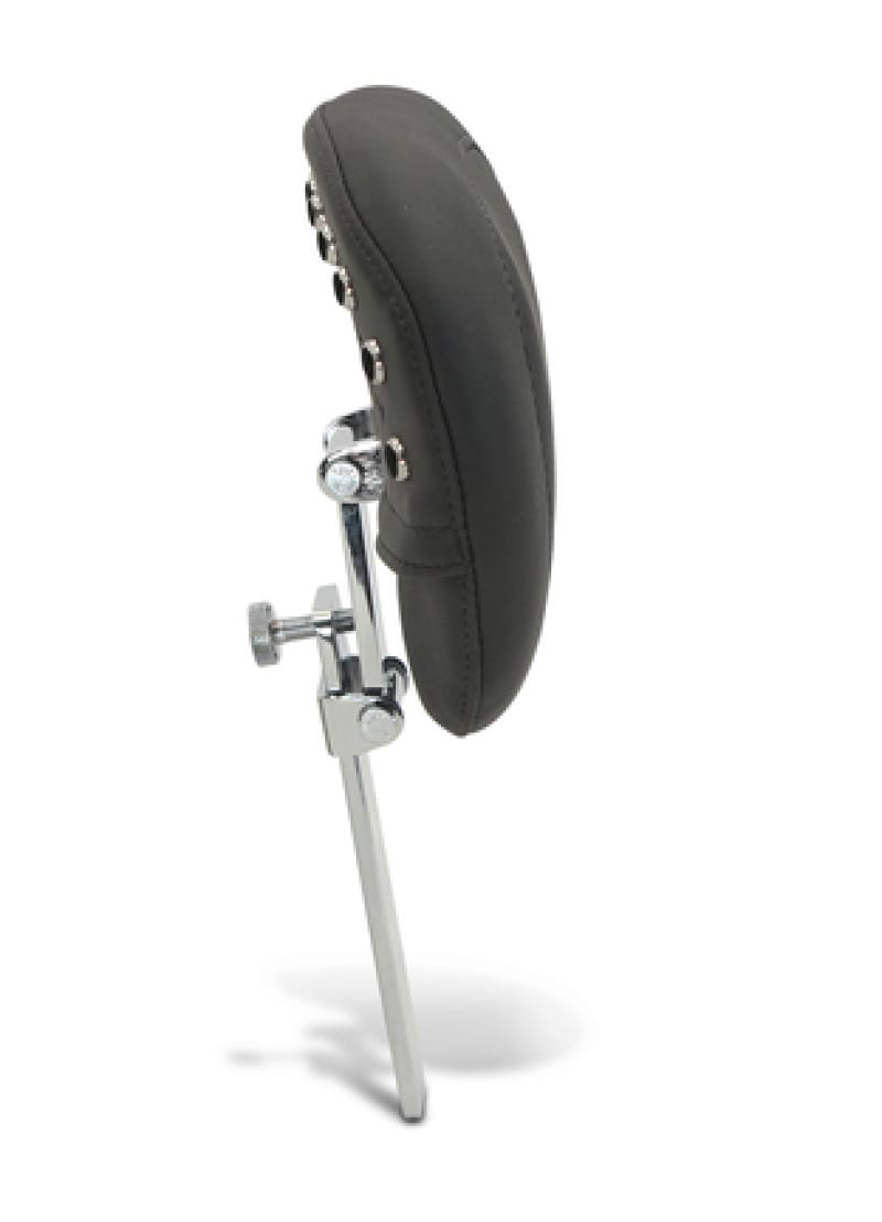 Mustang Motorcycle — Mustang 08-21 Harley Electra Glide,Rd Glide,Rd King,Str Glide Lowdown Driver Backrest Pearls - Black