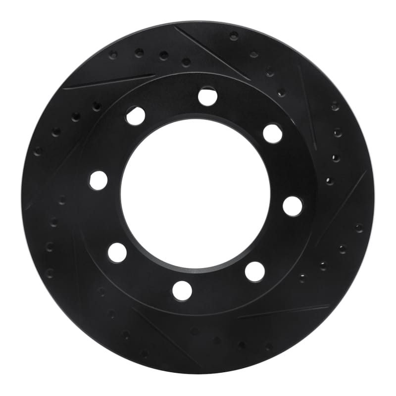 R1 Concepts — R1 76-79 Ford F-250 4WD (Excl Super Duty) Front Right Drilled & Slotted Black Brake Rotor
R1 Brake Rotor Drill