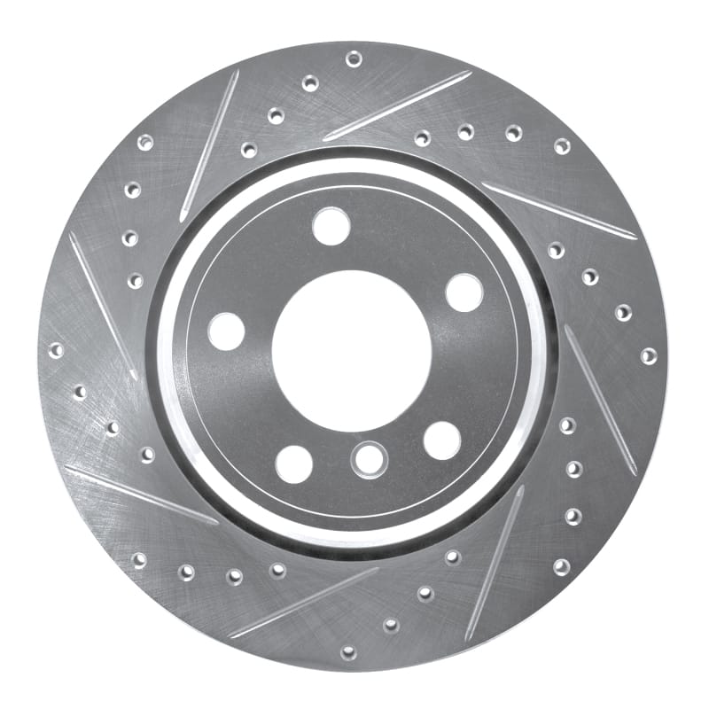 R1 Concepts — R1 02-06 BMW X5 Rear Left Drilled & Slotted Silver Brake Rotor
R1 Brake Rotor Drill