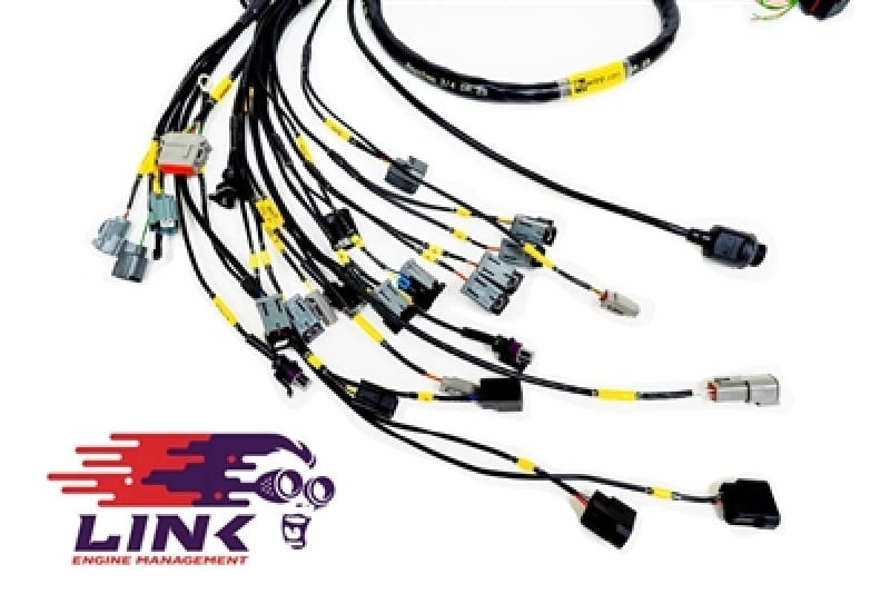 Rywire — Rywire Honda K w/Link G4 ECU Eng Harn w/OBD2 Alt/EV14/AEM IAT/MAP (Adapt Req/Specify ECU D/S Only)