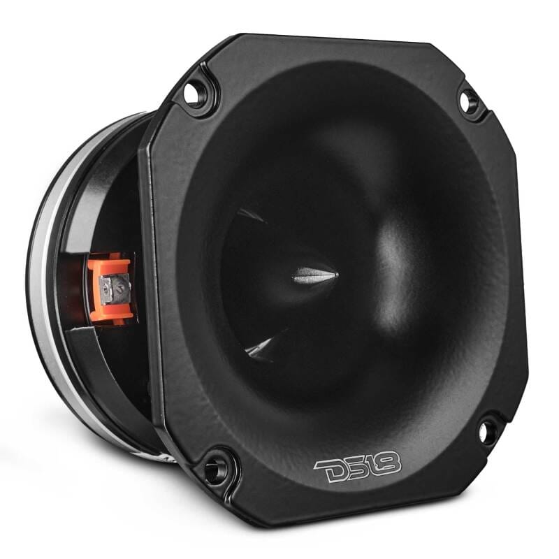 DS18 — DS18 4in Super Bullet Tweeter Neodymium 250 Watts RMS 1.5in PEI Vc 4 ohm Black