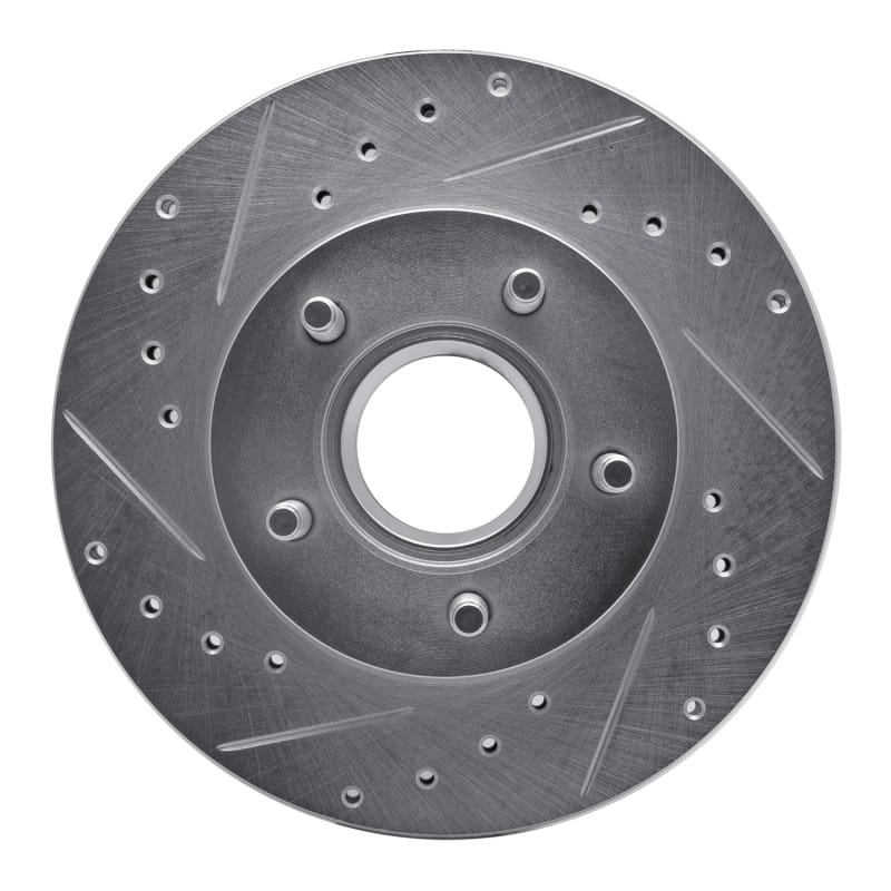R1 Concepts — R1 83-92 Ford BRONCO II Front Left Drilled & Slotted Silver Brake Rotor
R1 Brake Rotor Drill