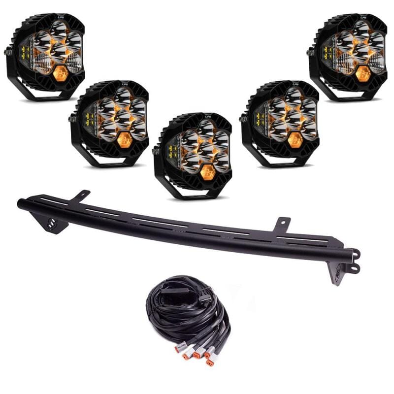 Baja Designs — Baja Designs 23+ Ford Super Duty LP6 Bull Bar Light Kit