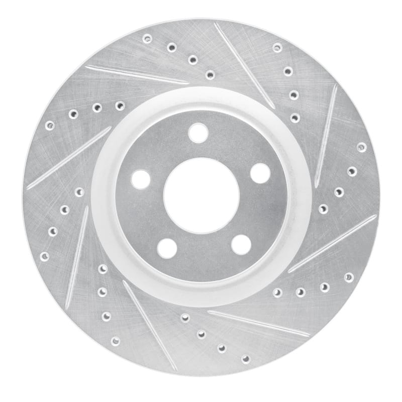 R1 Concepts — R1 15-20 Ford Edge Front Right Drilled & Slotted Silver Brake Rotor
R1 Brake Rotor Drill