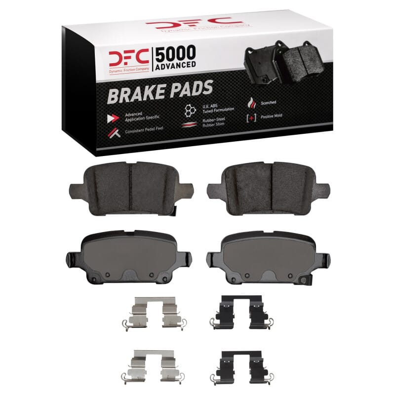 DFC — DFC 16-23 Buick LaCrosse Rear 5000 Advanced Ceramic Brake Pads and Hardware Kit
DFC Brake Pad Set