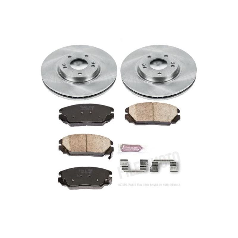 PowerStop — Power Stop 06-10 Hyundai Sonata Front Autospecialty Brake Kit
